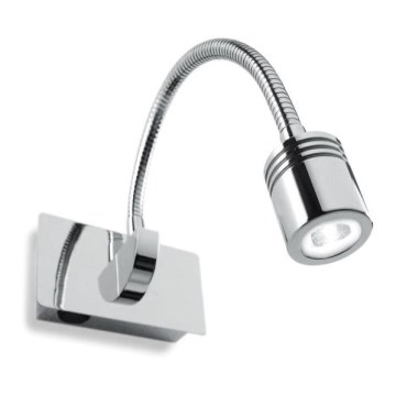 Ideal Lux - LED Nástěnné bodové svítidlo LED/3W/230V 4000K lesklý chrom