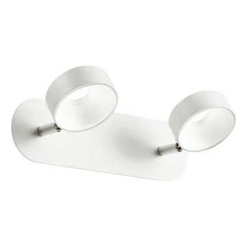Ideal Lux - LED Nástěnné bodové svítidlo OBY 2xLED/6W/230V CRI 90 bílá