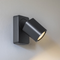 Ideal Lux - LED Nástěnné bodové svítidlo RUDY 1xGU10/7W/230V CRI 90 černá
