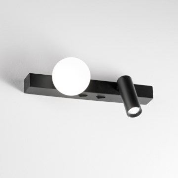 Ideal Lux - LED Nástěnné svítidlo BINOMIO 2xLED/3W/230V CRI 90 černá