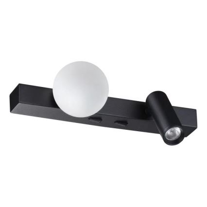 Ideal Lux - LED Nástěnné svítidlo BINOMIO 2xLED/3W/230V CRI 90 černá