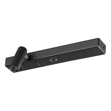 Ideal Lux - LED Nástěnné svítidlo BONNE LED/6,5W/230V CRI 90 černá
