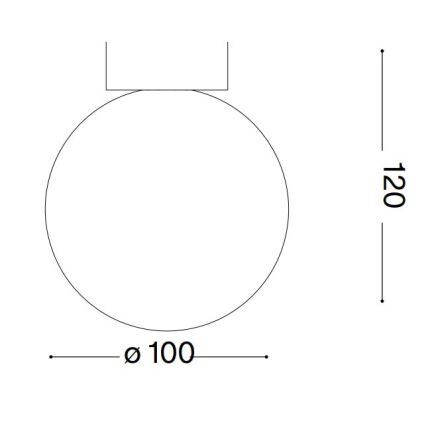 Ideal Lux - LED Nástěnné svítidlo CARTA 1xG9/3W/230V pr. 10 cm bílá