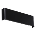 Ideal Lux - LED Nástěnné svítidlo DELTA LED/10W/230V 4000K 30 cm CRI 90 černá