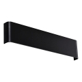 Ideal Lux - LED Nástěnné svítidlo DELTA LED/14W/230V 4000K 41 cm CRI 90 černá