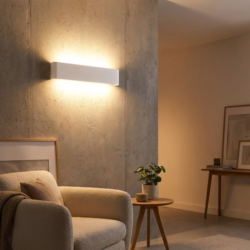 Ideal Lux - LED Nástěnné svítidlo DELTA LED/19,5W/230V 3000K 61 cm CRI 90 bílá