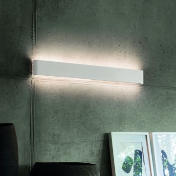 Ideal Lux - LED Nástěnné svítidlo DELTA LED/30W/230V 3000K 83 cm CRI 90 bílá