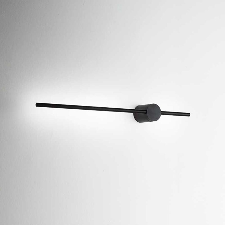 Ideal Lux - LED Nástěnné svítidlo ESSENCE LED/12W/230V 3000K 70 cm CRI 90 černá