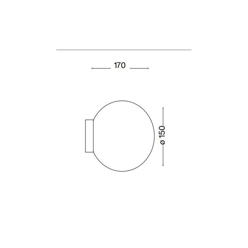 Ideal Lux - LED Nástěnné svítidlo MAPA 1xG9/15W/230V