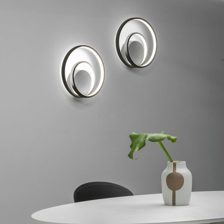 Ideal Lux - LED Nástěnné svítidlo OZ LED/26W/230V CRI 90 černá
