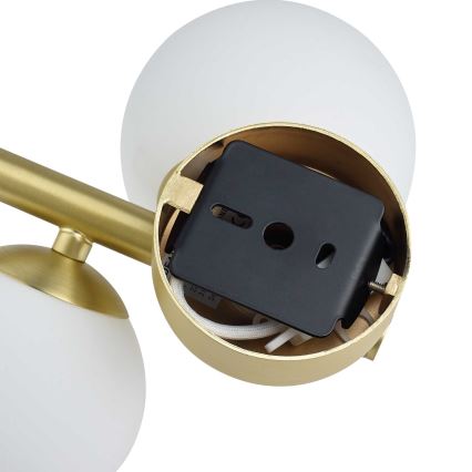 Ideal Lux - LED Nástěnné svítidlo PERLAGE 3xG9/3W/230V zlatá/bílá
