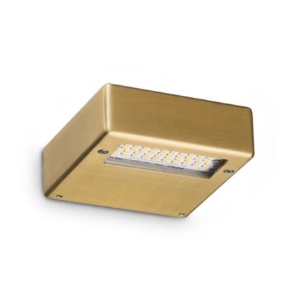 Ideal Lux - LED Nástěnné svítidlo TAB LED/24W/230V CRI 90 mosaz