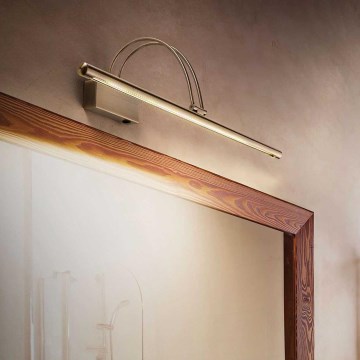 Ideal Lux - LED Obrazové svítidlo BOW LED/8W/230V 76 cm CRI 90 zlatá