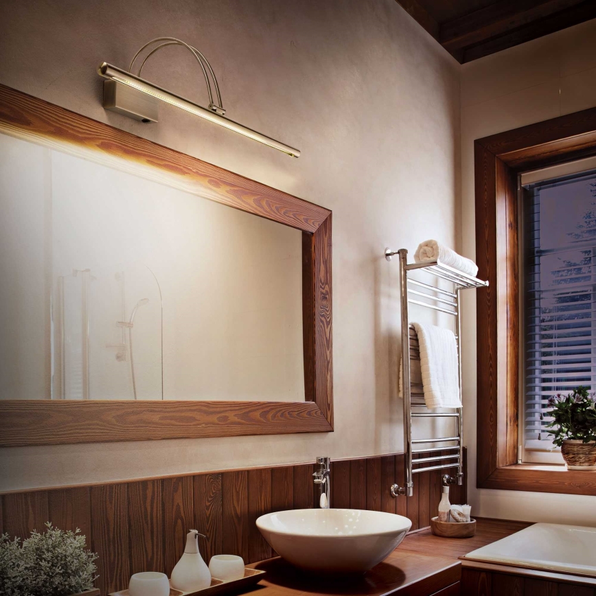 Ideal Lux - LED Obrazové svítidlo BOW LED/8W/230V 76 cm CRI 90 zlatá