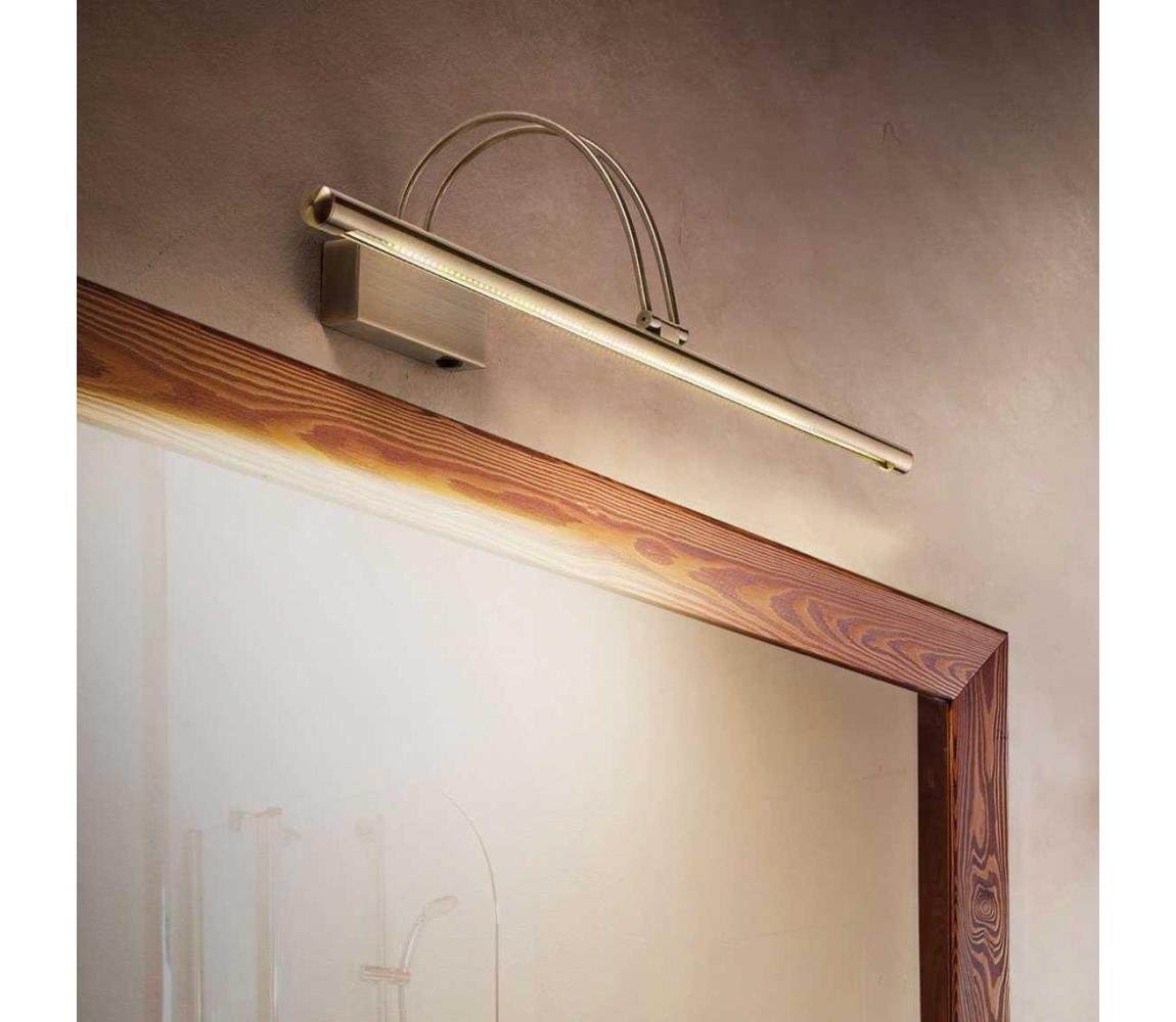 Ideal Lux Ideal Lux - LED obrazové svítidlo LED/4,6W/230V mosaz ID121178
