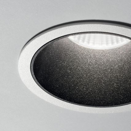 Ideal Lux - LED Podhledové svítidlo GAME TRIM LED/11W/230V 3000K CRI 90 pr. 8,5 cm IP40 černá/bílá