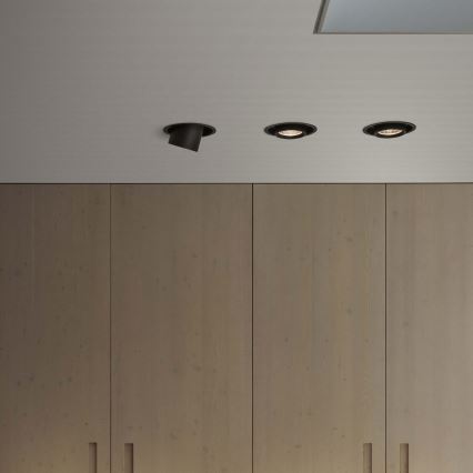 Ideal Lux - LED Podhledové bodové svítidlo NOVA LED/12W/230V CRI 90 pr. 11 cm černá