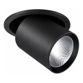 Ideal Lux - LED Podhledové bodové svítidlo NOVA LED/20W/230V 4000K CRI 90 pr. 15,4 cm černá