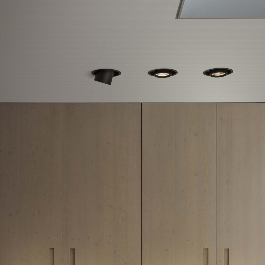 Ideal Lux - LED Podhledové bodové svítidlo NOVA LED/20W/230V 4000K CRI 90 pr. 15,4 cm černá