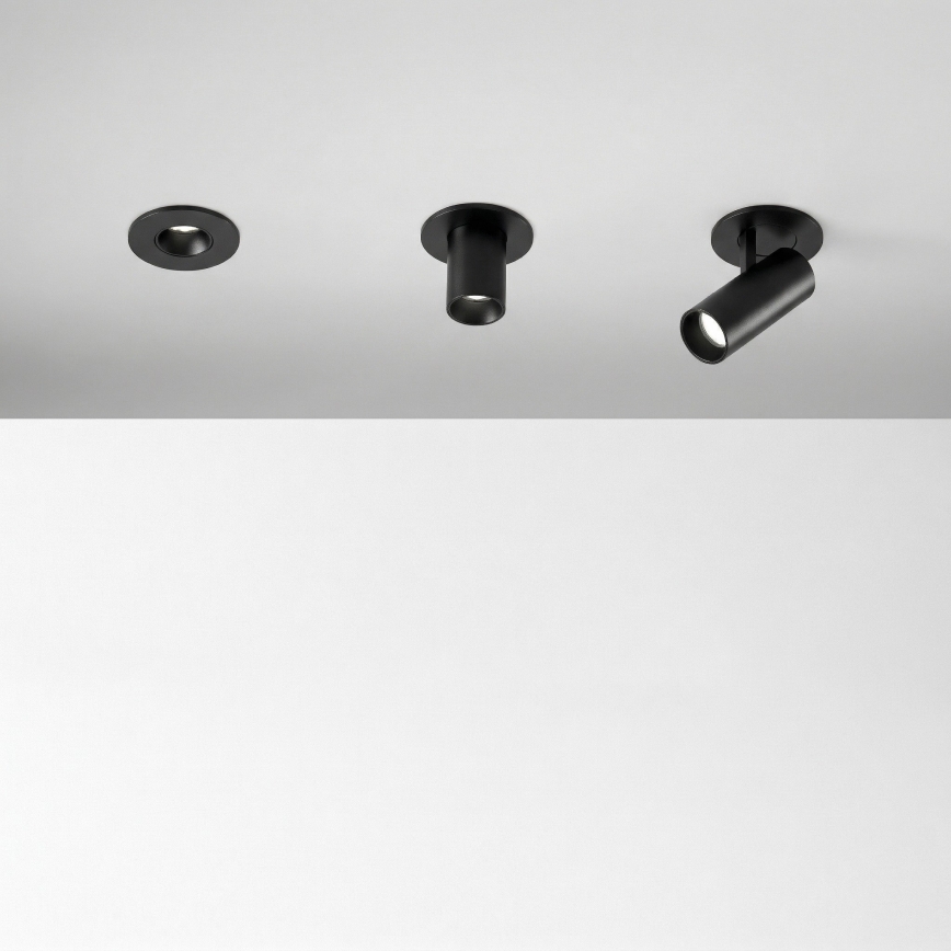 Ideal Lux - LED Podhledové bodové svítidlo NOVA LED/6W/230V 3000K CRI 90 pr. 6,8 cm černá