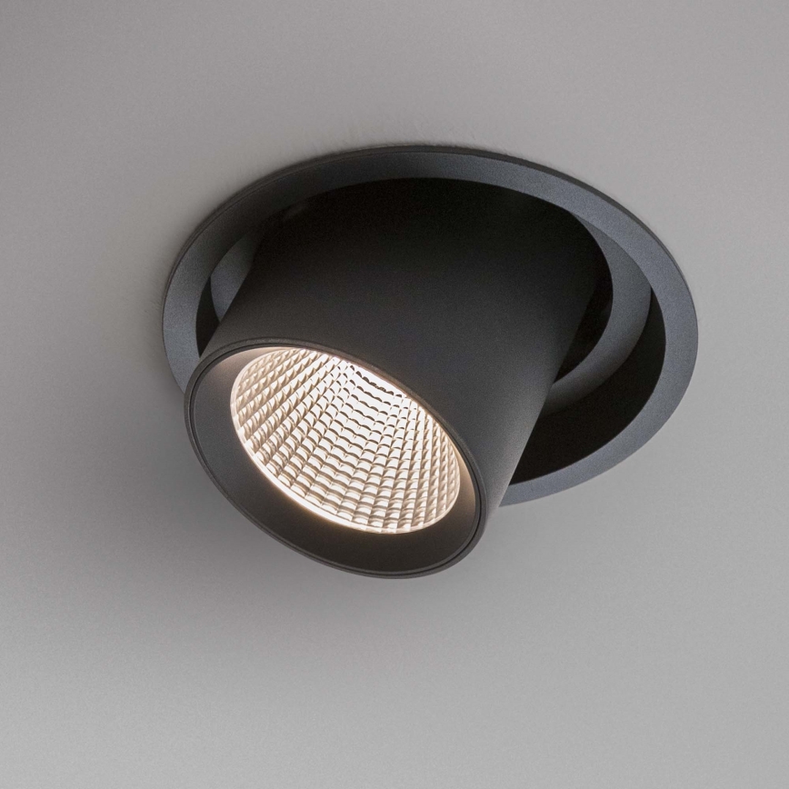 Ideal Lux - LED Podhledové bodové svítidlo NOVA LED/6W/230V 3000K CRI 90 pr. 6,8 cm černá