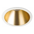 Ideal Lux - LED Podhledové svítidlo GAME TRIM LED/11W/230V 4000K CRI 90 pr. 8,5 cm IP40 zlatá/bílá