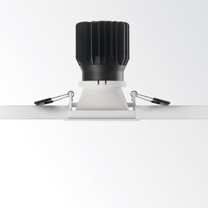 Ideal Lux - LED Podhledové svítidlo GAME TRIM LED/11W/230V 3000K CRI 90 8,4x8,4 cm IP40 bílá