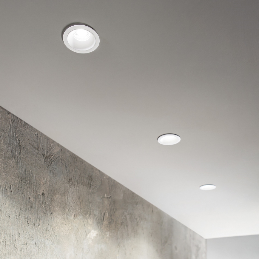 Ideal Lux - LED Podhledové svítidlo GAME TRIM LED/11W/230V 4000K CRI 90 pr. 8,5 cm IP40 bílá