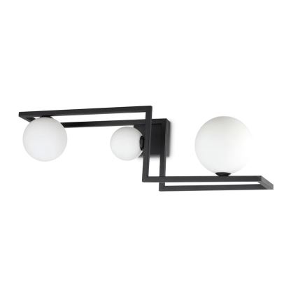 Ideal Lux - LED Přisazený lustr ANGOLO 3xG9/3W/230V černá