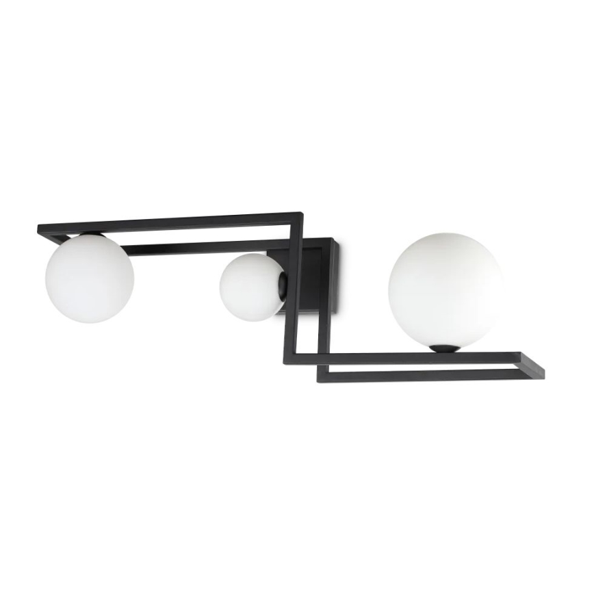 Ideal Lux - LED Přisazený lustr ANGOLO 3xG9/3W/230V černá