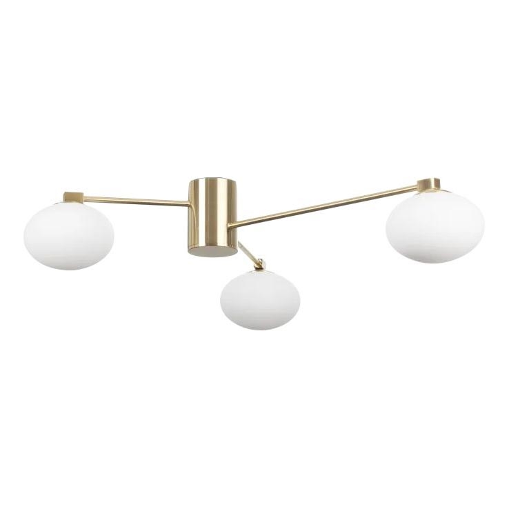 Ideal Lux - LED Přisazený lustr HERMES 3xG9/3W/230V pr. 90 cm zlatá