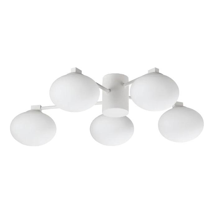 Ideal Lux - LED Přisazený lustr HERMES 5xG9/3W/230V pr. 60 cm bílá
