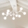 Ideal Lux - LED Přisazený lustr NODINO 9xG9/3W/230V bílá