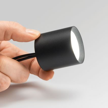 Ideal Lux - LED Stmívatelné bodové svítidlo NITRO LED/4W/230V pr. 4,2 cm CRI 90 černá