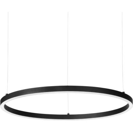 Ideal Lux - LED Stmívatelný lustr na lanku ORACLE SLIM LED/40W/230V 4000K pr. 70 cm CRI 90 černá