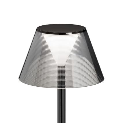 Ideal Lux - LED Stmívatelná dotyková lampa LOLITA LED/2,8W/5V 2200 mAh IP54 černá