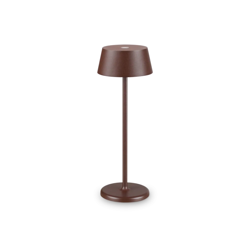 Ideal Lux - LED Stmívatelná dotyková venkovní lampa PURE LED/1,5W/3,7V CRI 90 IP54 hnědá