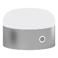 Ideal Lux - LED Stmívatelná dotyková stolní lampa MIGNON LED/5W/5V pr. 10 cm CRI 90 lesklý chrom