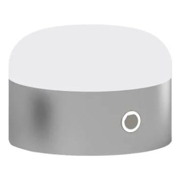 Ideal Lux - LED Stmívatelná dotyková stolní lampa MIGNON LED/5W/5V pr. 10 cm CRI 90 lesklý chrom