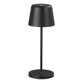 Ideal Lux - LED Stmívatelná dotyková venkovní stolní lampa CUTE LED/2,5W/3,7V USB 2200-2700K IP65 černá