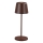 Ideal Lux - LED Stmívatelná dotyková venkovní stolní lampa CUTE LED/2,5W/3,7V USB 2200-2700K IP65 hnědá