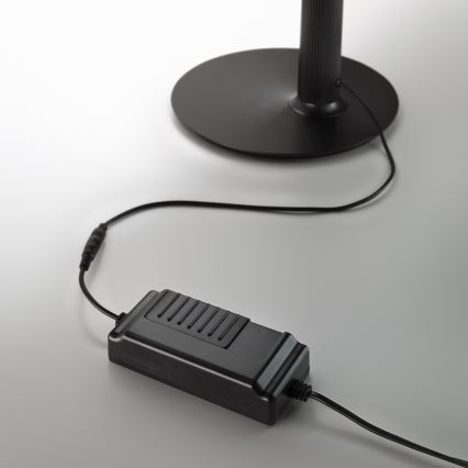 Ideal Lux - LED Stmívatelná stojací lampa DORICA LED/50W/230V CRI 90 matný chrom