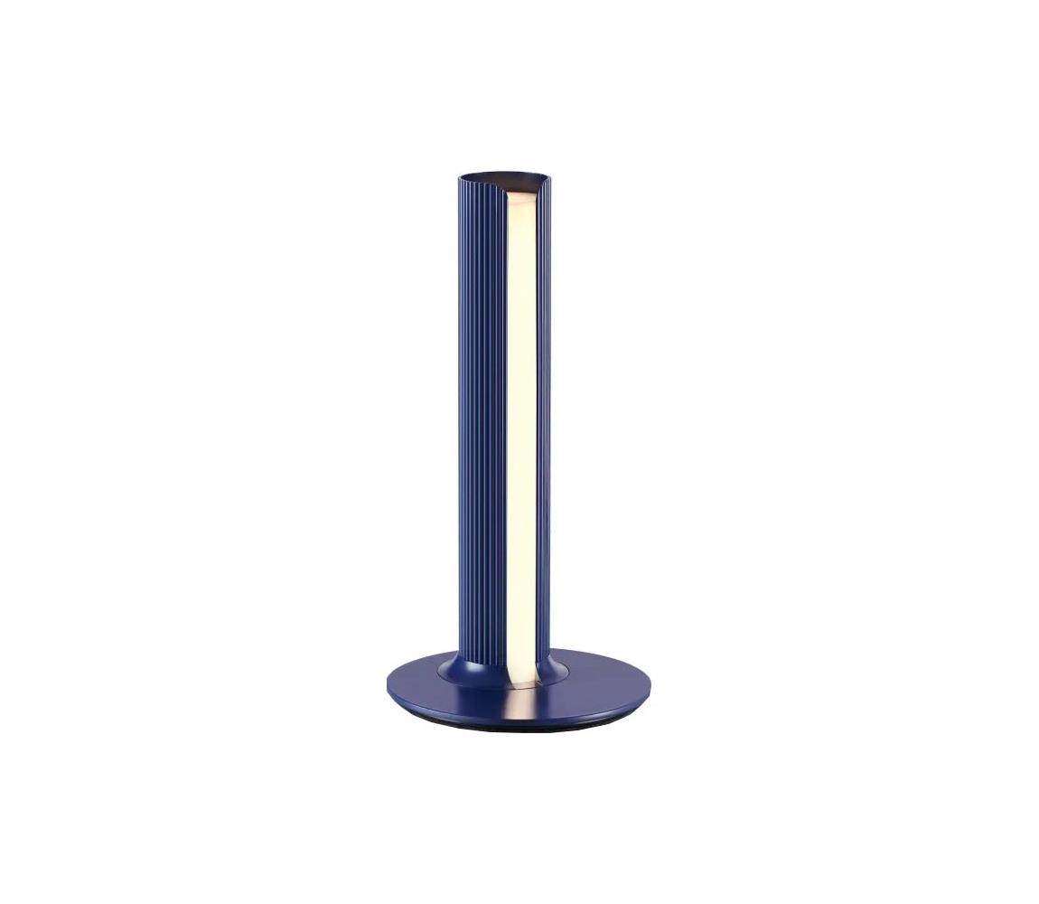 Ideal Lux - LED Stmívatelná stolní lampa DORICA LED/8W/230V CRI 90 modrá 366104