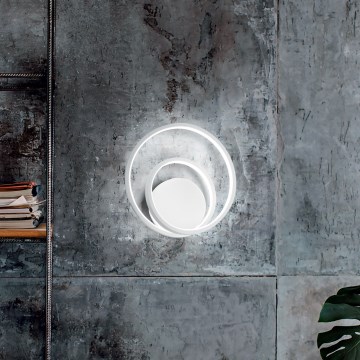 Ideal Lux - LED Stmívatelné nástěnné svítidlo OZ LED/28W/230V CRI 90 bílá