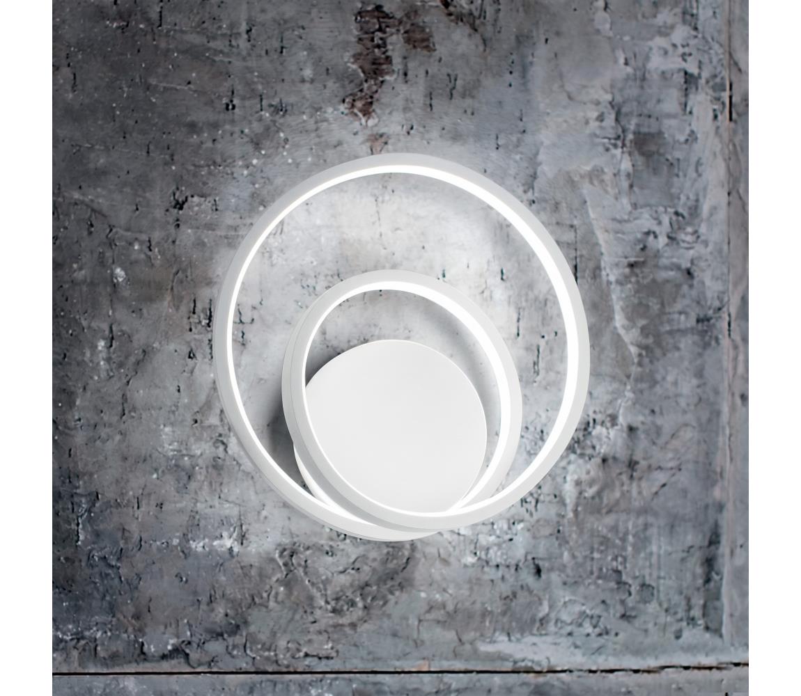 Ideal Lux - LED Stmívatelné nástěnné svítidlo OZ LED/28W/230V CRI 90 bílá 304489