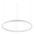 Ideal Lux - LED Stmívatelný lustr na lanku ORACLE SLIM LED/29W/230V 3000K pr. 50 cm bílá