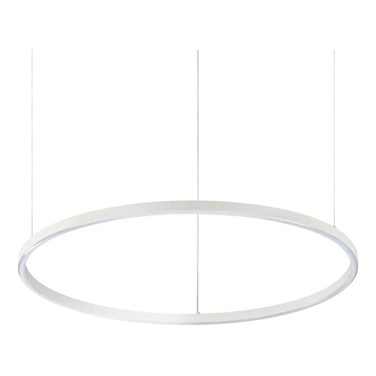 Ideal Lux - LED Stmívatelný lustr na lanku ORACLE SLIM LED/40W/230V 4000K pr. 70 cm CRI 90 bílá
