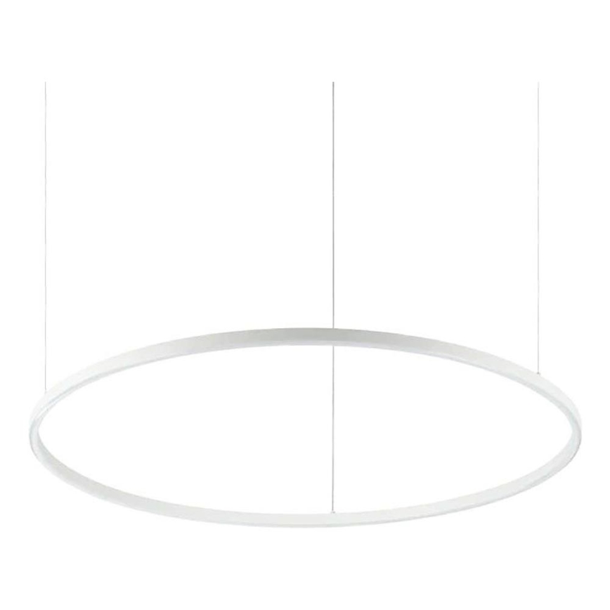 Ideal Lux - LED Stmívatelný lustr na lanku ORACLE SLIM LED/43W/230V 3000K pr. 90 cm bílá