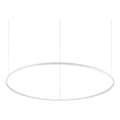 Ideal Lux - LED Stmívatelný lustr na lanku ORACLE SLIM LED/77W/230V 3000K CRI 90 pr. 150 cm bílá