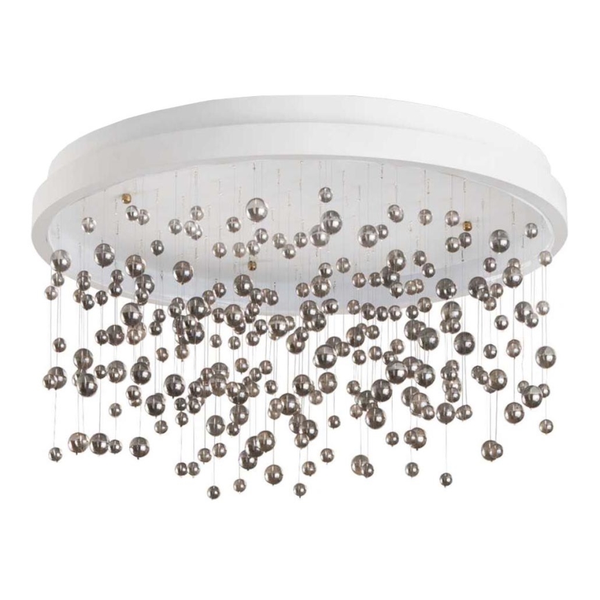 Ideal Lux - LED Stmívatelný přisazený lustr ARMONY LED/48W/230V CRI 90 pr. 50 cm bílá